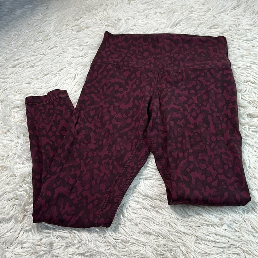 Lululemon Align Pant II 25" Formation Camo Dark Adobe Multi